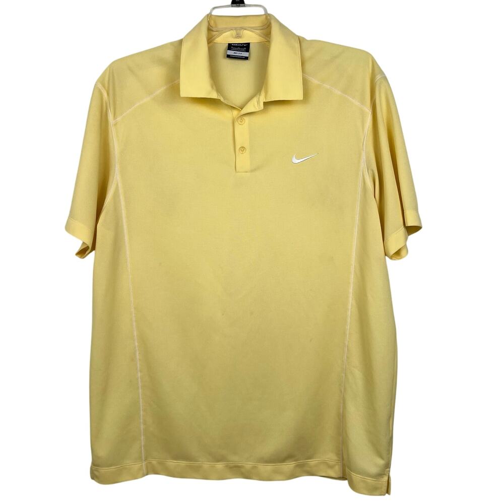 Nike Golf Dri-Fit Polo shirt men's XL short sleeve with stitching detail,  nwot